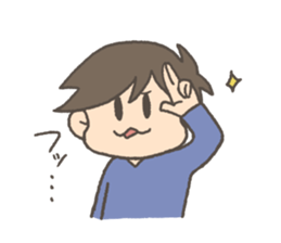 yuru danshi4 sticker #13910571