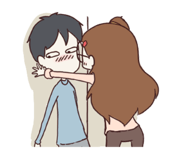 This is my boyfriend & girlfriend sticker #13910619