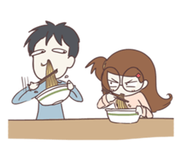 This is my boyfriend & girlfriend sticker #13910625