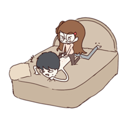 This is my boyfriend & girlfriend sticker #13910626