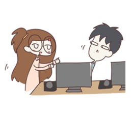 This is my boyfriend & girlfriend sticker #13910627