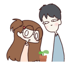 This is my boyfriend & girlfriend sticker #13910634