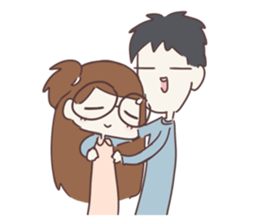 This is my boyfriend & girlfriend sticker #13910644