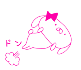 HIKAUSA rabbit sticker sticker #13910647