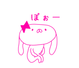 HIKAUSA rabbit sticker sticker #13910679