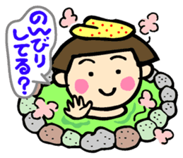 Showa retro girl 6 sticker #13910894