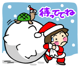 Showa retro girl 6 sticker #13910902