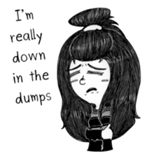 Don't make me hurt- woman (ENG) sticker #13911848