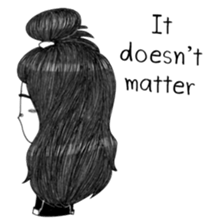 Don't make me hurt- woman (ENG) sticker #13911854