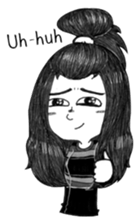 Don't make me hurt- woman (ENG) sticker #13911863