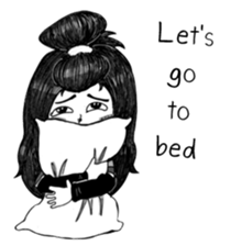 Don't make me hurt- woman (ENG) sticker #13911866