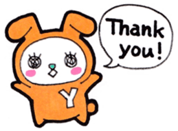 Sticker for the initial Y English sticker #13912226