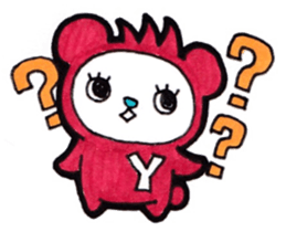 Sticker for the initial Y English sticker #13912231