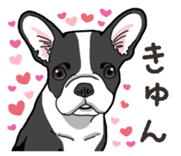 Wanko-Biyori French Bulldog sticker #13912252