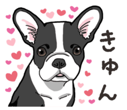 Wanko-Biyori French Bulldog sticker #13912252