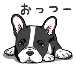 Wanko-Biyori French Bulldog sticker #13912253