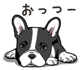 Wanko-Biyori French Bulldog sticker #13912253