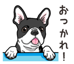 Wanko-Biyori French Bulldog sticker #13912254