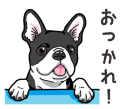 Wanko-Biyori French Bulldog sticker #13912254