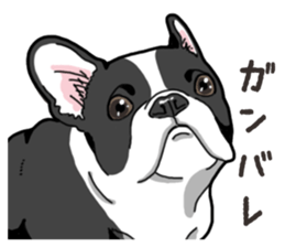 Wanko-Biyori French Bulldog sticker #13912255