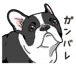 Wanko-Biyori French Bulldog sticker #13912255