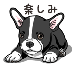 Wanko-Biyori French Bulldog sticker #13912259