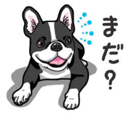 Wanko-Biyori French Bulldog sticker #13912261
