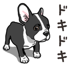 Wanko-Biyori French Bulldog sticker #13912262