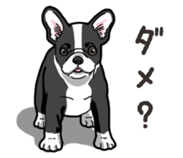 Wanko-Biyori French Bulldog sticker #13912263