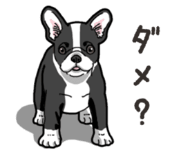 Wanko-Biyori French Bulldog sticker #13912263