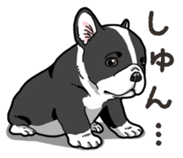 Wanko-Biyori French Bulldog sticker #13912265