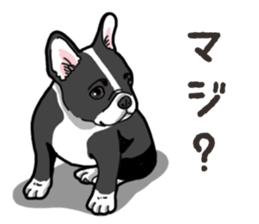 Wanko-Biyori French Bulldog sticker #13912267