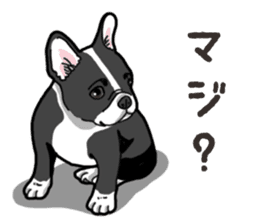 Wanko-Biyori French Bulldog sticker #13912267