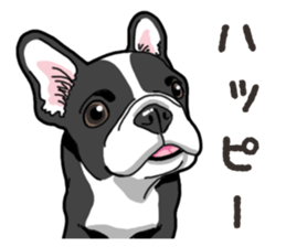 Wanko-Biyori French Bulldog sticker #13912269