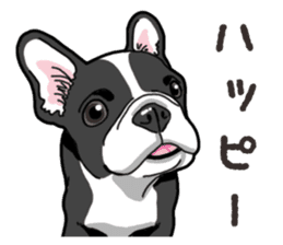 Wanko-Biyori French Bulldog sticker #13912269