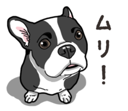 Wanko-Biyori French Bulldog sticker #13912271