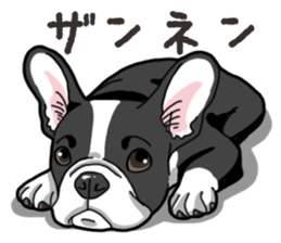 Wanko-Biyori French Bulldog sticker #13912272