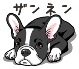 Wanko-Biyori French Bulldog sticker #13912272