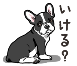 Wanko-Biyori French Bulldog sticker #13912274