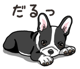 Wanko-Biyori French Bulldog sticker #13912275