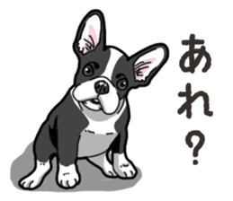 Wanko-Biyori French Bulldog sticker #13912277