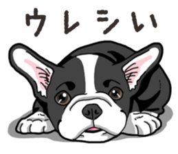 Wanko-Biyori French Bulldog sticker #13912278