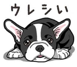 Wanko-Biyori French Bulldog sticker #13912278