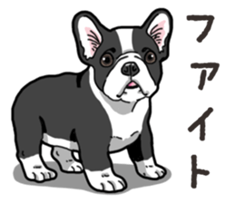 Wanko-Biyori French Bulldog sticker #13912281