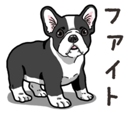 Wanko-Biyori French Bulldog sticker #13912281