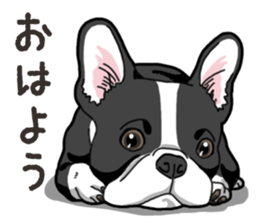 Wanko-Biyori French Bulldog sticker #13912283