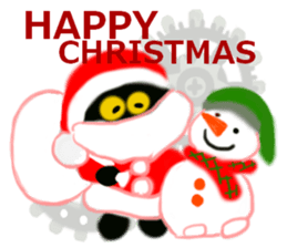 UFO big favorite black cat CO sticker #13912696