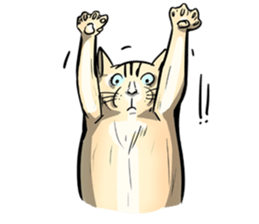 Actually..I'm cat! sticker #13912730