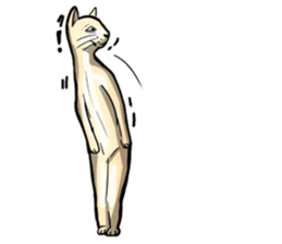 Actually..I'm cat! sticker #13912731