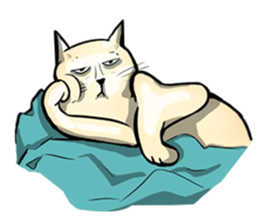 Actually..I'm cat! sticker #13912732